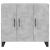 Dulap, gri beton, 90x34x80 cm, lemn compozit GartenMobel Dekor
