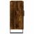 Dulap, stejar fumuriu, 90x34x80 cm, lemn compozit GartenMobel Dekor