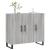 Dulap, gri sonoma, 90x34x80 cm, lemn compozit GartenMobel Dekor