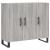 Dulap, gri sonoma, 90x34x80 cm, lemn compozit GartenMobel Dekor