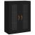 Dulap cu montaj pe perete, negru, 69,5x34x90 cm GartenMobel Dekor