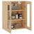 Dulap TV montat pe perete, stejar sonoma, 69,5x34x90 cm GartenMobel Dekor