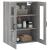 Dulap montat pe perete, gri sonoma, 69,5x34x90 cm GartenMobel Dekor