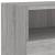 Comodă TV de perete, gri sonoma, 100x30x30 cm, lemn prelucrat GartenMobel Dekor
