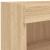 Comode TV cu lumini LED, 2 buc., stejar sonoma, 80x30x30 cm GartenMobel Dekor