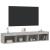 Comode TV cu lumini LED, 2 buc., gri beton, 80x30x30 cm GartenMobel Dekor