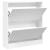 Pantofar, alb, 80x21x87,5 cm, lemn compozit GartenMobel Dekor