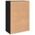 Dulap, negru, 60x31x84 cm, lemn prelucrat GartenMobel Dekor