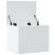 Cutie de depozitare, alb, 60x42x46 cm, lemn prelucrat GartenMobel Dekor