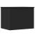 Cutie de depozitare, negru, 60x42x46 cm, lemn prelucrat GartenMobel Dekor
