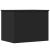 Cutie de depozitare, negru, 60x42x46 cm, lemn prelucrat GartenMobel Dekor