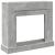 Mască de șemineu, gri beton, 100x30x87,5 cm, lemn prelucrat GartenMobel Dekor