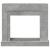 Mască de șemineu, gri beton, 100x30x87,5 cm, lemn prelucrat GartenMobel Dekor