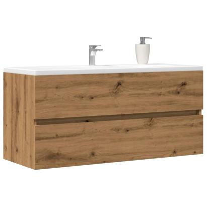 Dulap chiuvetă, stejar artizanal, 100x38,5x45 cm lemn prelucrat GartenMobel Dekor