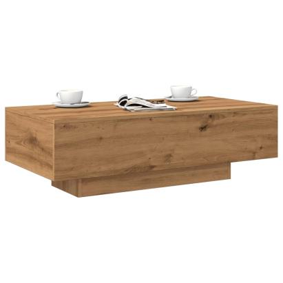 Măsuță cafea, stejar artizanal, 100x49,5x31 cm, lemn prelucrat GartenMobel Dekor
