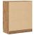 Dulap, stejar artizanal, 60x30x70 cm, lemn prelucrat GartenMobel Dekor