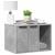 Cutie litieră pisici gri beton 60x40x40 cm lemn prelucrat GartenMobel Dekor