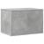 Cutie litieră pisici gri beton 60x40x40 cm lemn prelucrat GartenMobel Dekor