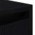 Noptiere montate pe perete 2 buc Negru 38x34x40 cm GartenMobel Dekor