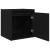 Noptiere montate pe perete 2 buc Negru 38x34x40 cm GartenMobel Dekor