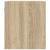 Noptiera montata pe perete Stejar Sonoma 38x34x40 cm GartenMobel Dekor
