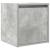 Noptiere montate pe perete 2 buc Beton Gri 38x34x40 cm GartenMobel Dekor