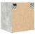 Noptiere montate pe perete 2 buc Beton Gri 38x34x40 cm GartenMobel Dekor