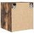 Noptiera montata pe perete din stejar afumat 38x34x40 cm GartenMobel Dekor