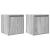 Noptiere montate pe perete 2 buc Gri Sonoma 38x34x40 cm GartenMobel Dekor