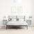 Noptiere montate pe perete 2 buc Gri Sonoma 38x34x40 cm GartenMobel Dekor