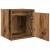 Noptiere montate pe perete 2 buc Lemn vechi 38x34x40 cm GartenMobel Dekor