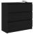Bufetă Stejar negru 80x35x76 cm Lemn prelucrat GartenMobel Dekor
