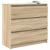 Bufetă Stejar Sonoma 80x35x76 cm Lemn prelucrat GartenMobel Dekor