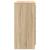 Bufetă Stejar Sonoma 80x35x76 cm Lemn prelucrat GartenMobel Dekor