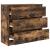 Bufetă Stejar afumat 80x35x76 cm Lemn prelucrat GartenMobel Dekor