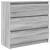 Bufetă gri Sonoma 80x35x76 cm Lemn prelucrat GartenMobel Dekor