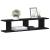 Rafturi de perete 2 buc Stejar negru 90x18x20 cm Lemn prelucrat GartenMobel Dekor