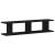 Rafturi de perete 2 buc Stejar negru 90x18x20 cm Lemn prelucrat GartenMobel Dekor