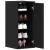 Dulap Pantofi Stejar Negru 32x35x70 cm Lemn prelucrat GartenMobel Dekor