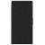 Dulap Pantofi Stejar Negru 32x35x70 cm Lemn prelucrat GartenMobel Dekor