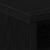 Noptiera stejar negru 40x30x40 cm lemn prelucrat GartenMobel Dekor