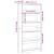 Bibliotecă Stejar negru 80x24x176 cm Lemn prelucrat GartenMobel Dekor