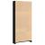 Bibliotecă Stejar negru 80x24x176 cm Lemn prelucrat GartenMobel Dekor
