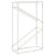 Suport pentru lemne de foc alb 60x25x100cm Oțel laminat la rece GartenMobel Dekor