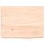Blat de baie, 40x30x(2-6) cm, lemn masiv netratat GartenMobel Dekor
