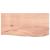 Blat de baie, maro deschis, 60x30x(2-6) cm, lemn masiv tratat GartenMobel Dekor