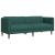 Set canapele, 2 piese, verde închis, material textil GartenMobel Dekor