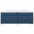 Pat box spring cu saltea, albastru, 200x200 cm, textil GartenMobel Dekor