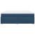 Pat box spring cu saltea, albastru, 200x200 cm, textil GartenMobel Dekor