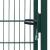 Poartă pentru gard 2D (simplă), verde, 106x210 cm GartenMobel Dekor